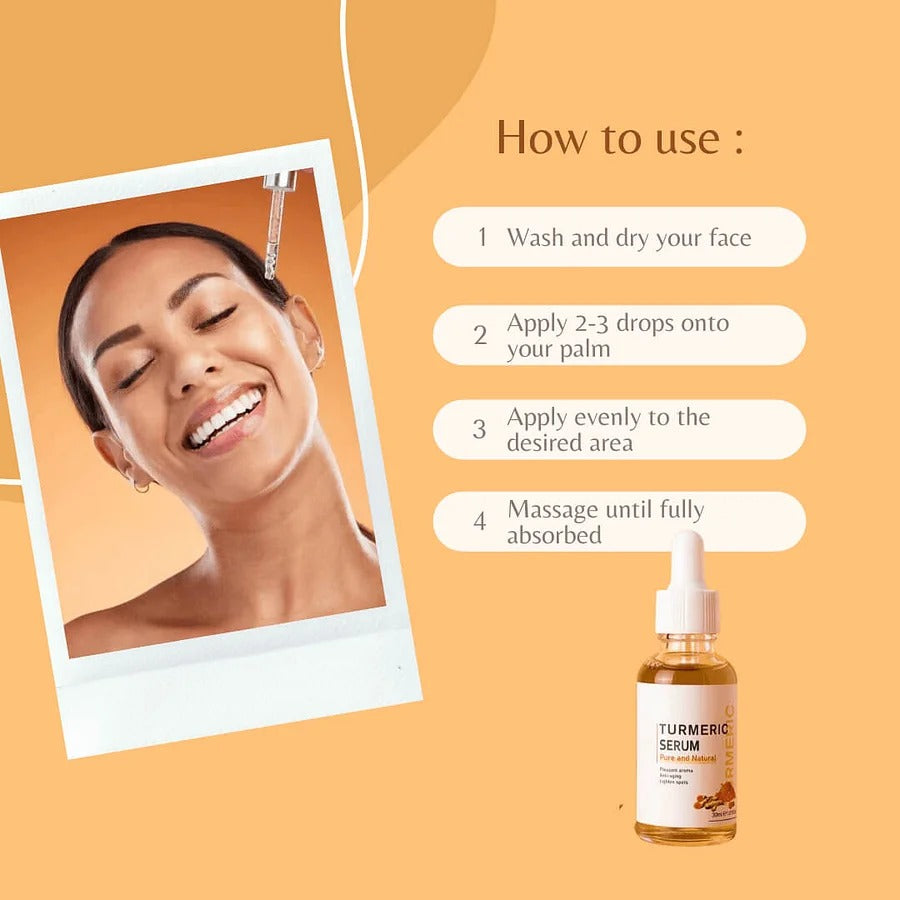 Turmeric Dark Spot Corrector: Skin Tone-Boosting Serum