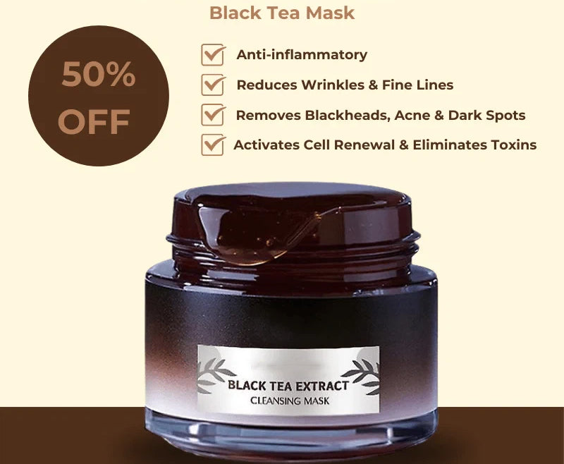 Black Tea Mask (Buy 1 Get 1 Free)